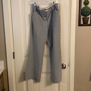 Express gray editor flair dress pants 8S